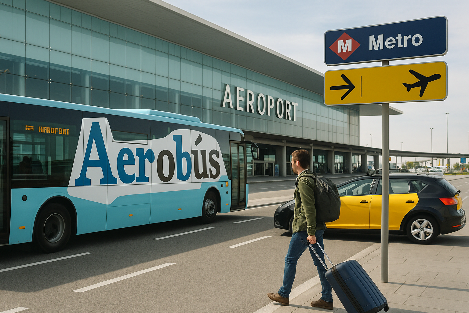 Cómo Llegar del Aeropuerto al Centro de Barcelona: Todas las Opciones